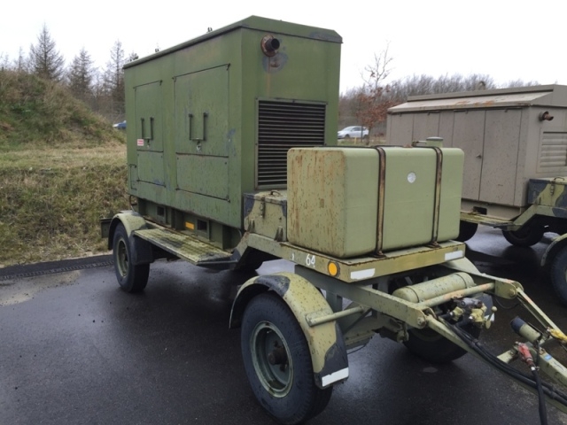 6328 - Generator - 35kW - på påhængsvogn