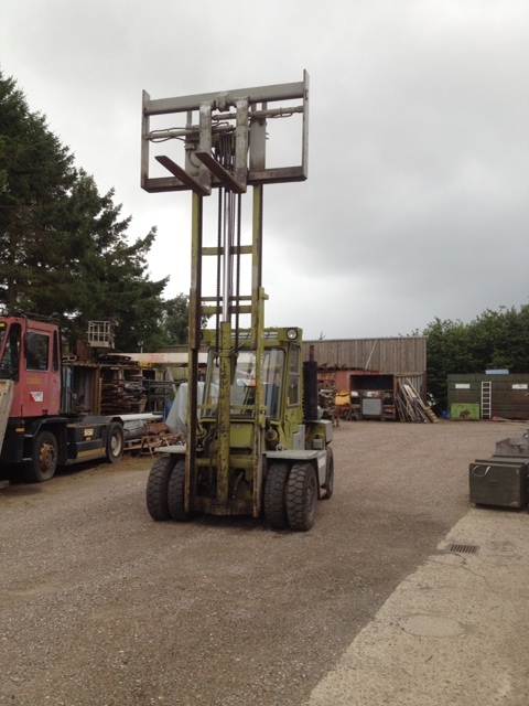 6845 - Gaffeltruck - Diesel truck - CLARK - Type: C500-Y110D