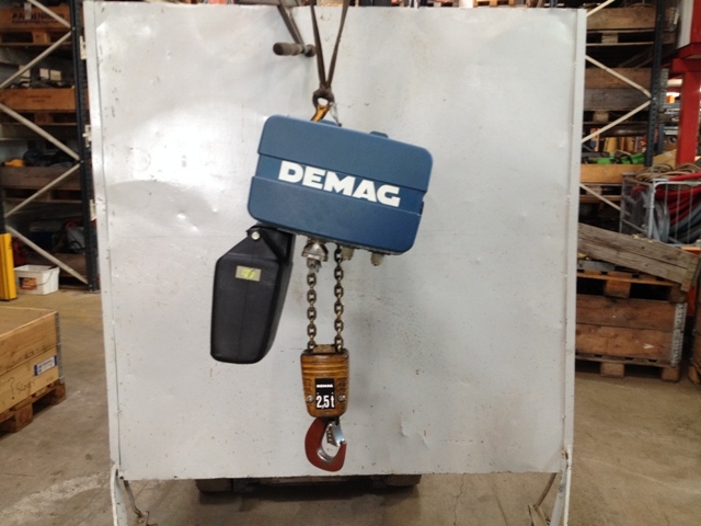 7135 - Elkædetalje - Kædetalje - DEMAG - Type: DKUN10-1250KV1F4