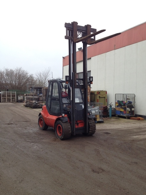 7145 - Gaffeltruck - Gastruck - LINDE - Type: H 50 T