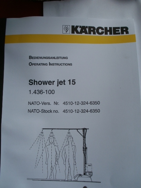 3450 - Brusekabine - Kärcher - Type: Showerjet 15