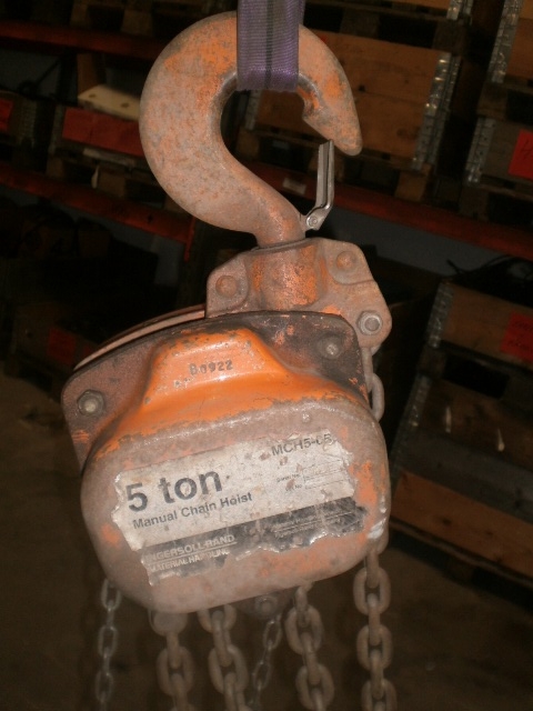 4884 - Hand Chain Hoist - INGERSOLL-RAND - 5000kg