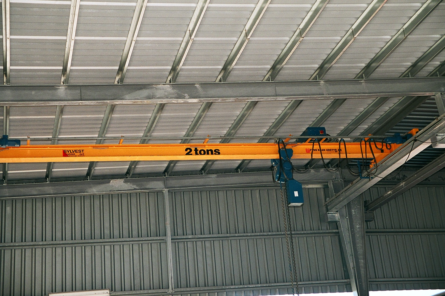 541 - EKSEMPEL - 2 Tons Traverskran Demag