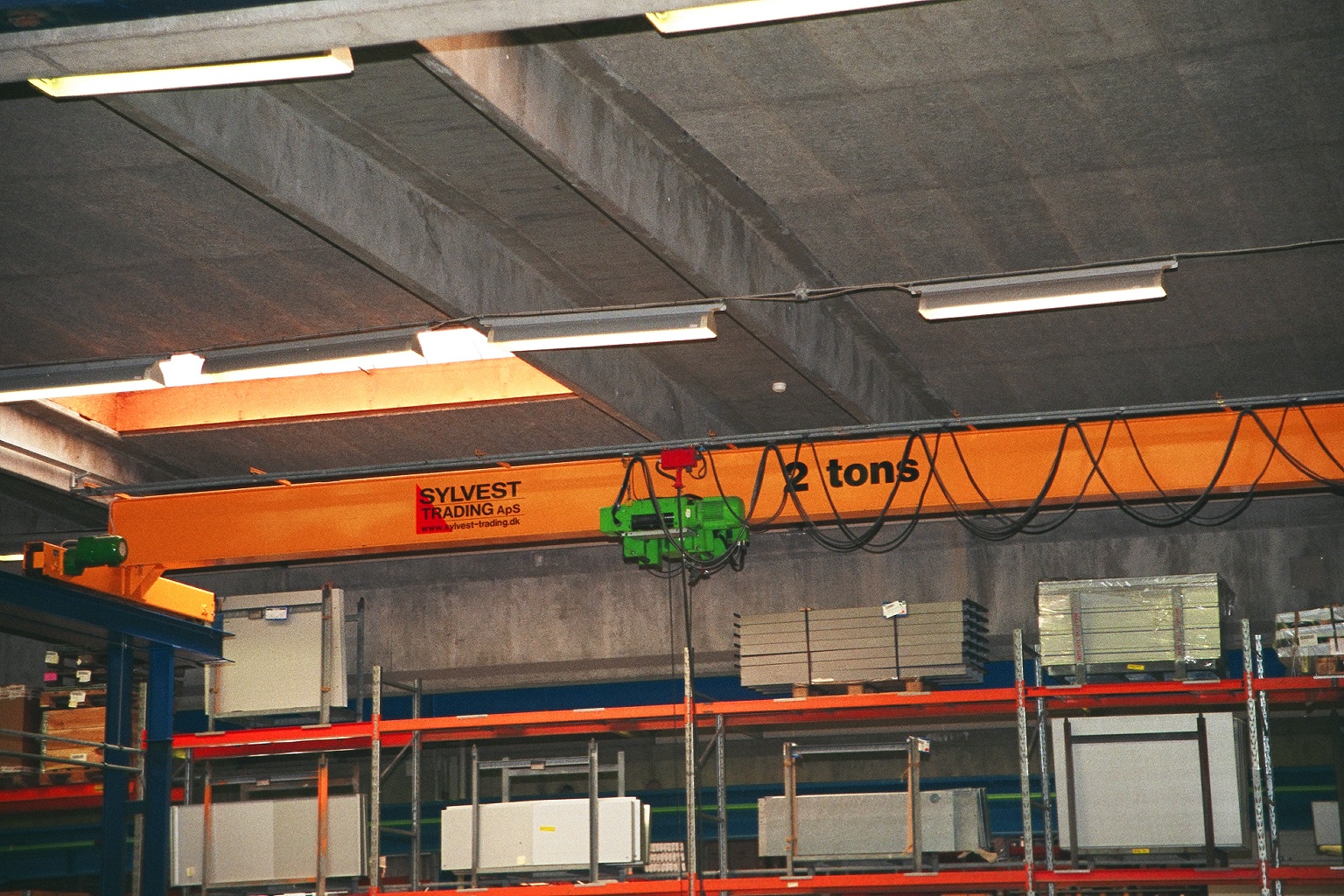 550 - EKSEMPEL - 2 Tons Traverskran