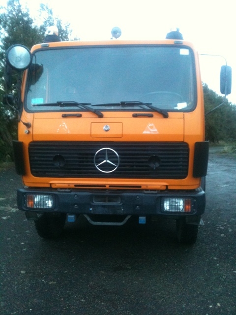 5761 - Lastbil - MERCEDES-BENZ - 1217 - Autosprøjte - Brandbil