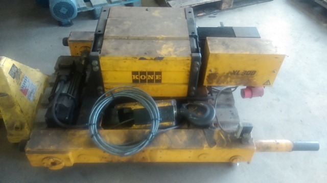 6940&nbsp;-&nbsp;KONE spil - Type: XL304N20ADA609B0K0 - 2500kg