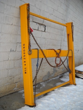 2513&nbsp;-&nbsp;Løfteåg, Løftekapacitet 2500kg, 4-punkts