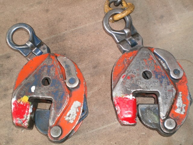 3893&nbsp;-&nbsp;Pladekløer - Pladeklo - Løftekløer